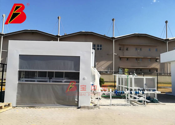 品質 Ssはノズル6900mmの馬小屋のシャワーの水質試験ブースに吹きかける 工場