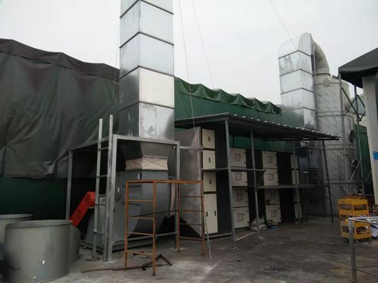 品質 塵の無駄ガスの処置のプロジェクトのための触媒作用の燃焼Vocシステム 工場