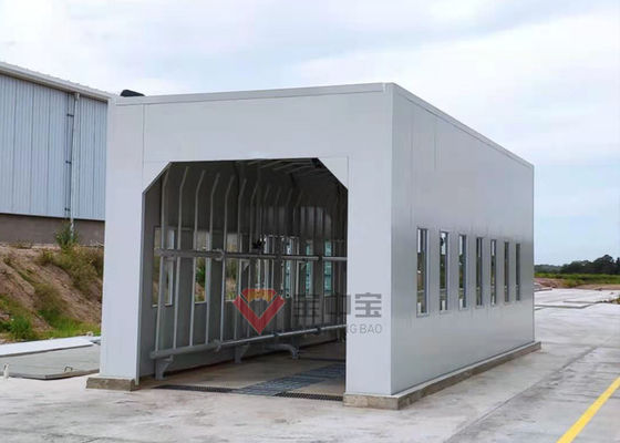 品質 小型バス高圧水Leackageの点検部屋のためのテスト ブースを雨が降ること 工場