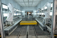 鋼鉄プロフィールのペイント ライン ロボットはトロリーが付いている生産ライン輸送を塗る