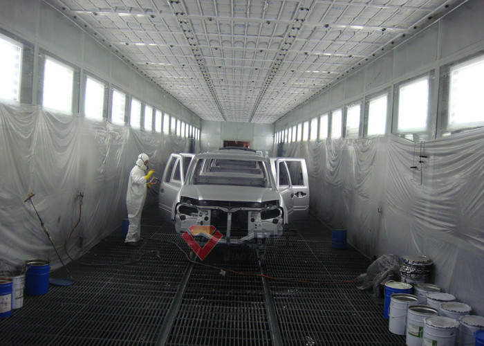 車のための自動塗る生産ライン自動ペンキの液体の噴霧ライン